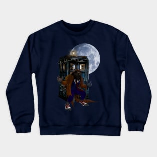 10th Doctor Bad Wolf Werewolves Crewneck Sweatshirt
